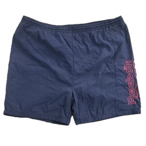 3/$20 Reebok Blue & Red Swim Trunks Shorts
